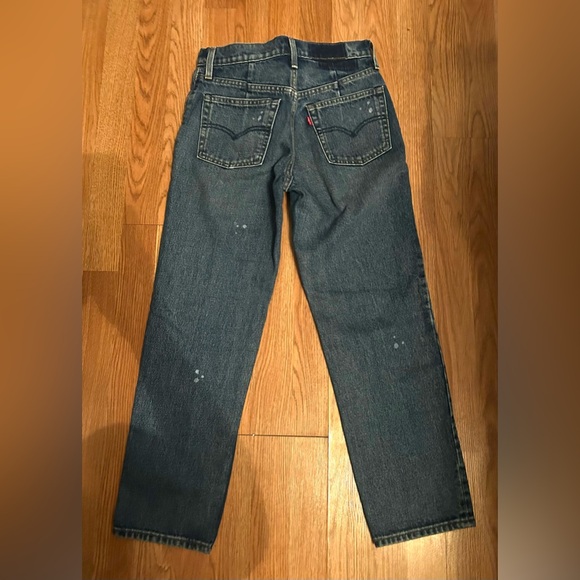 Levi's Altered Straight Women's Jeans - Dark Blue, size 25. - Picture 2 of 5